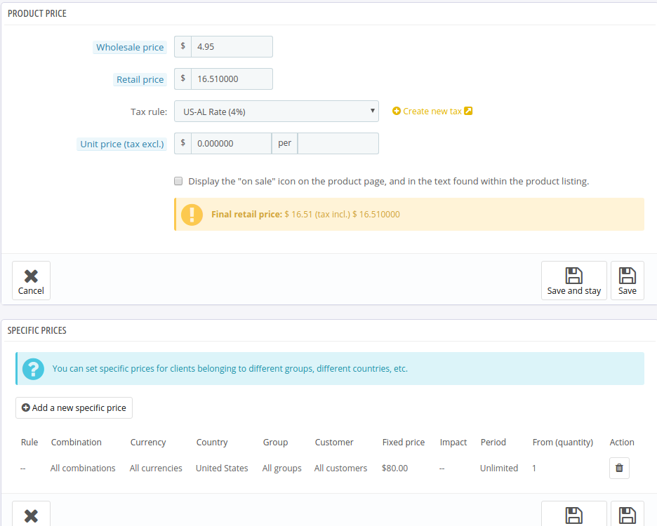 thirty bees product pricing